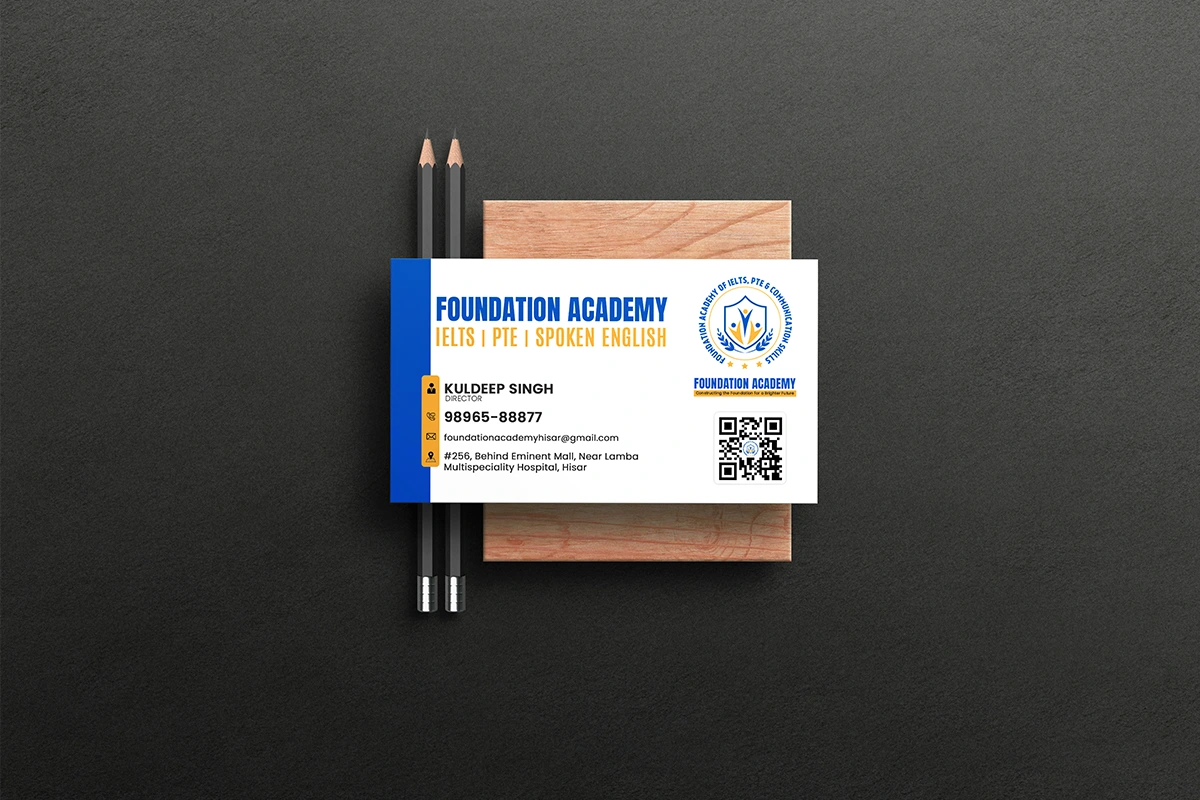 Foundation academy Visiting Card